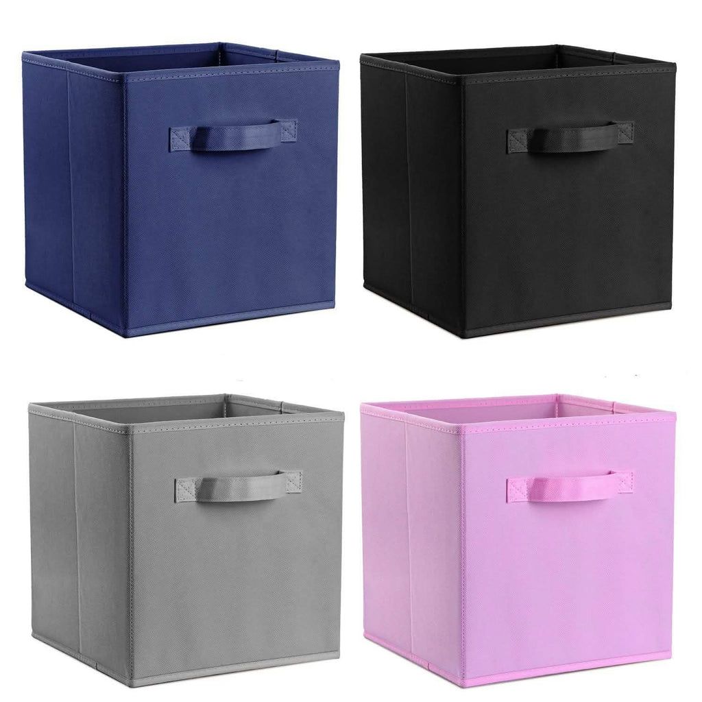 4-Pack: iMounTEK Foldable Storage Cube Bins