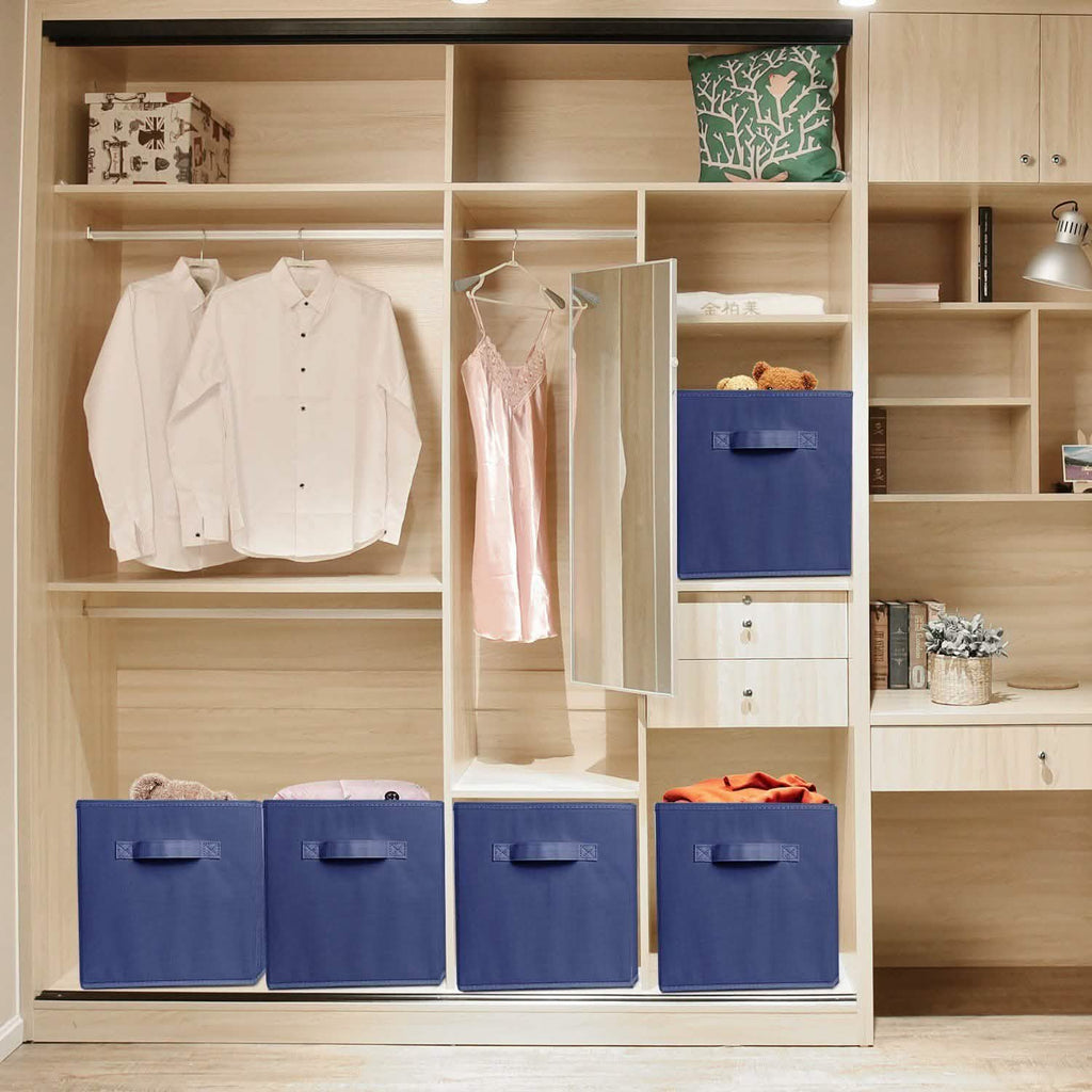 4-Pack: iMounTEK Foldable Storage Cube Bins