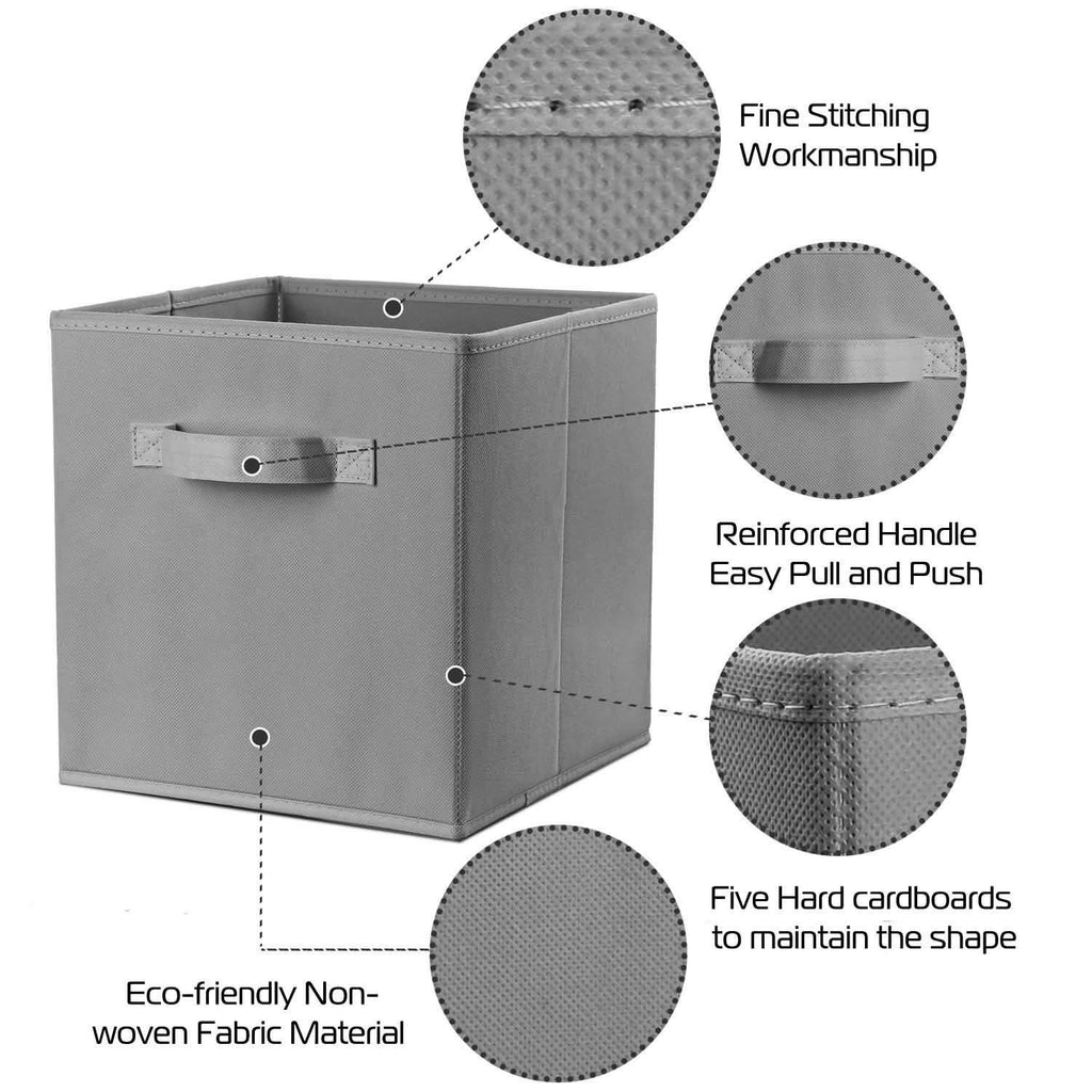 4-Pack: iMounTEK Foldable Storage Cube Bins