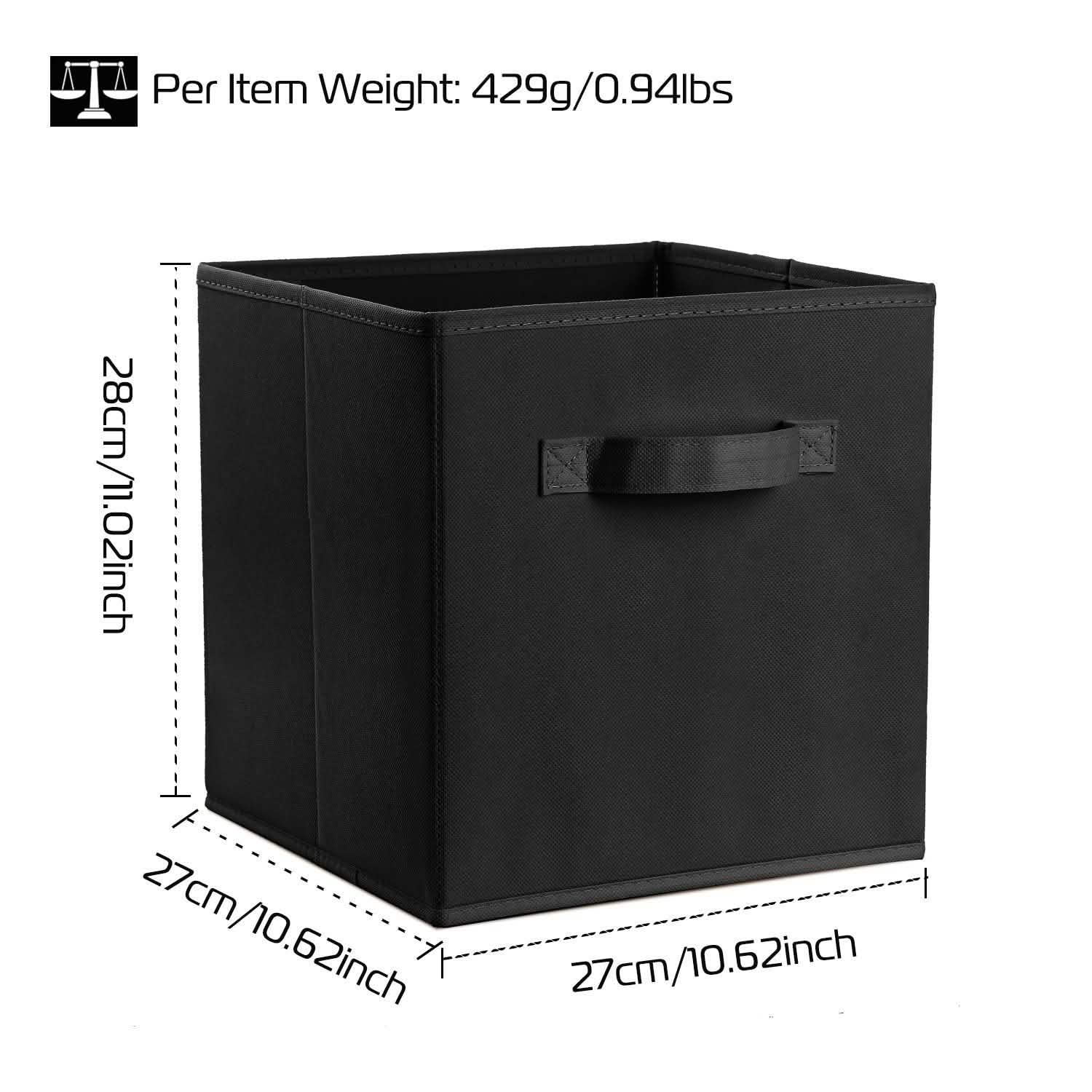 4-Pack: iMounTEK Foldable Storage Cube Bins