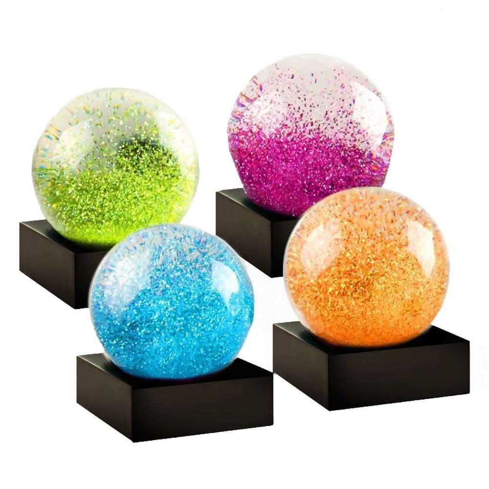 4-Pack: Jewel Mini Set Snow Globe