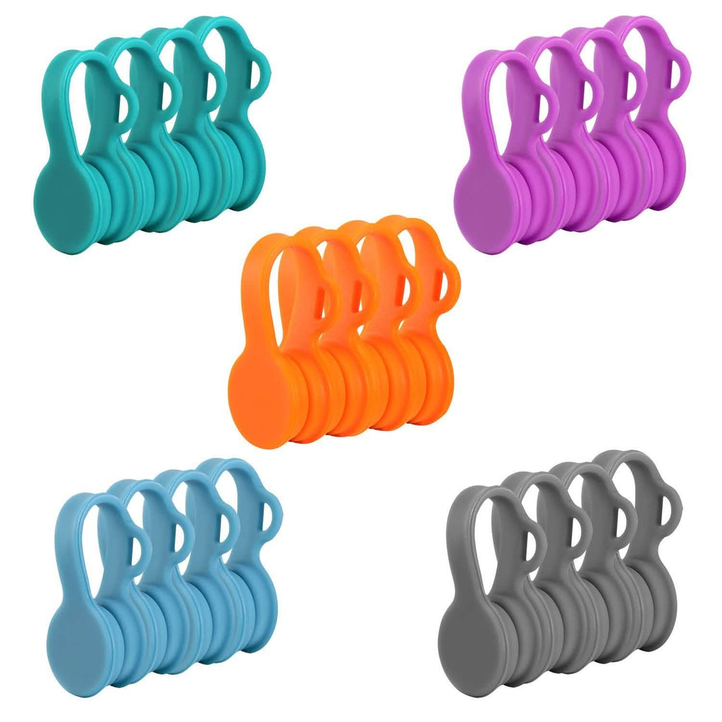 4-Pack: Magnetic Cable Clips Magnet