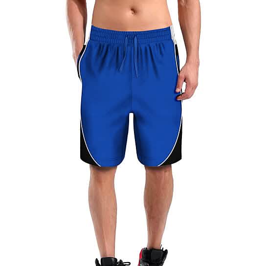 4-Pack: Men's Active Moisture-Wicking Mesh Performance Shorts