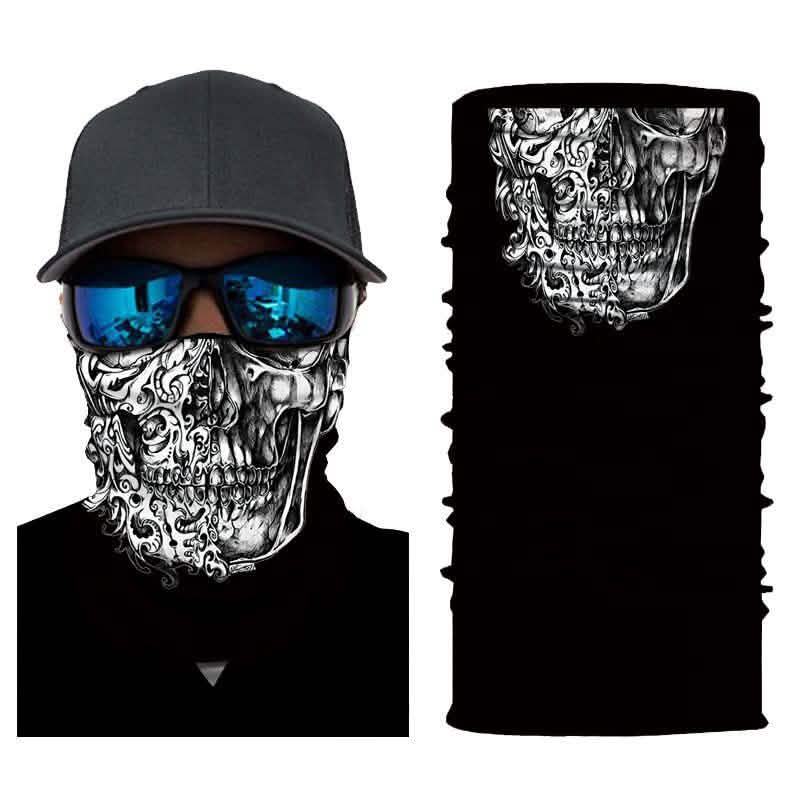 4-Pack: Motorcycle Face Mask and Dust Wind Protection