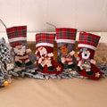 4-Pack: New Style Creative Doll Christmas Socks