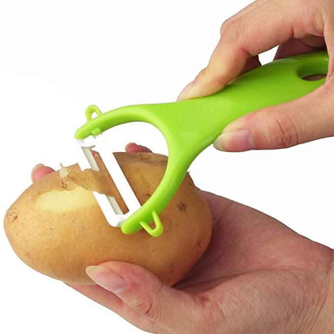 4-Pack: Original Vegetable Fruit Peeler with Stainless Steel Blade