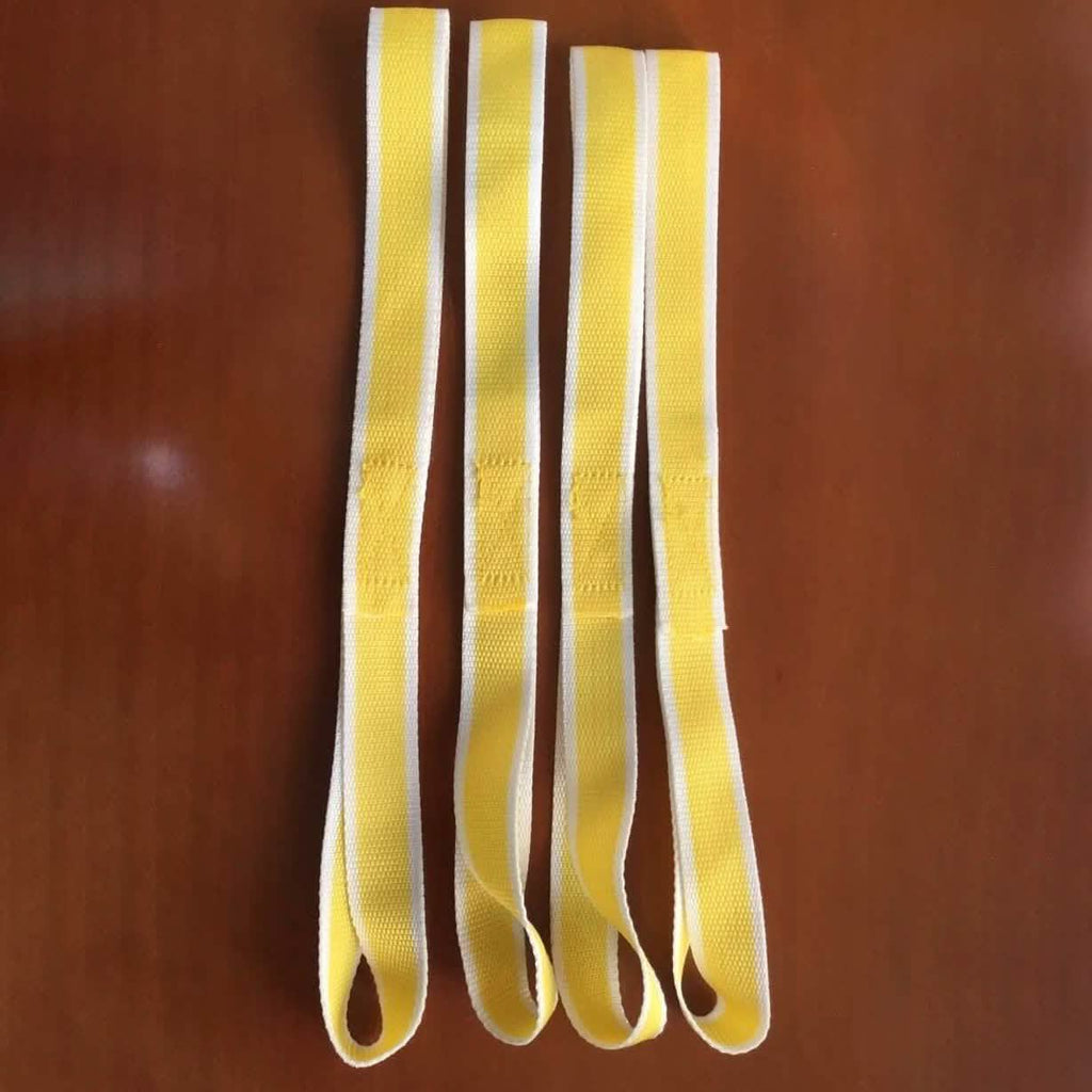 4-Pack: OxGord LTDS-YW American Eagle Soft Loop Tie-Down Straps