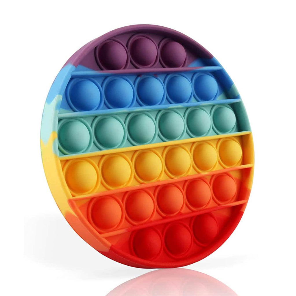4-Pack: Rainbow Pop-It Bubble Popper