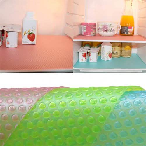 4-Pack: Refrigerator Mats