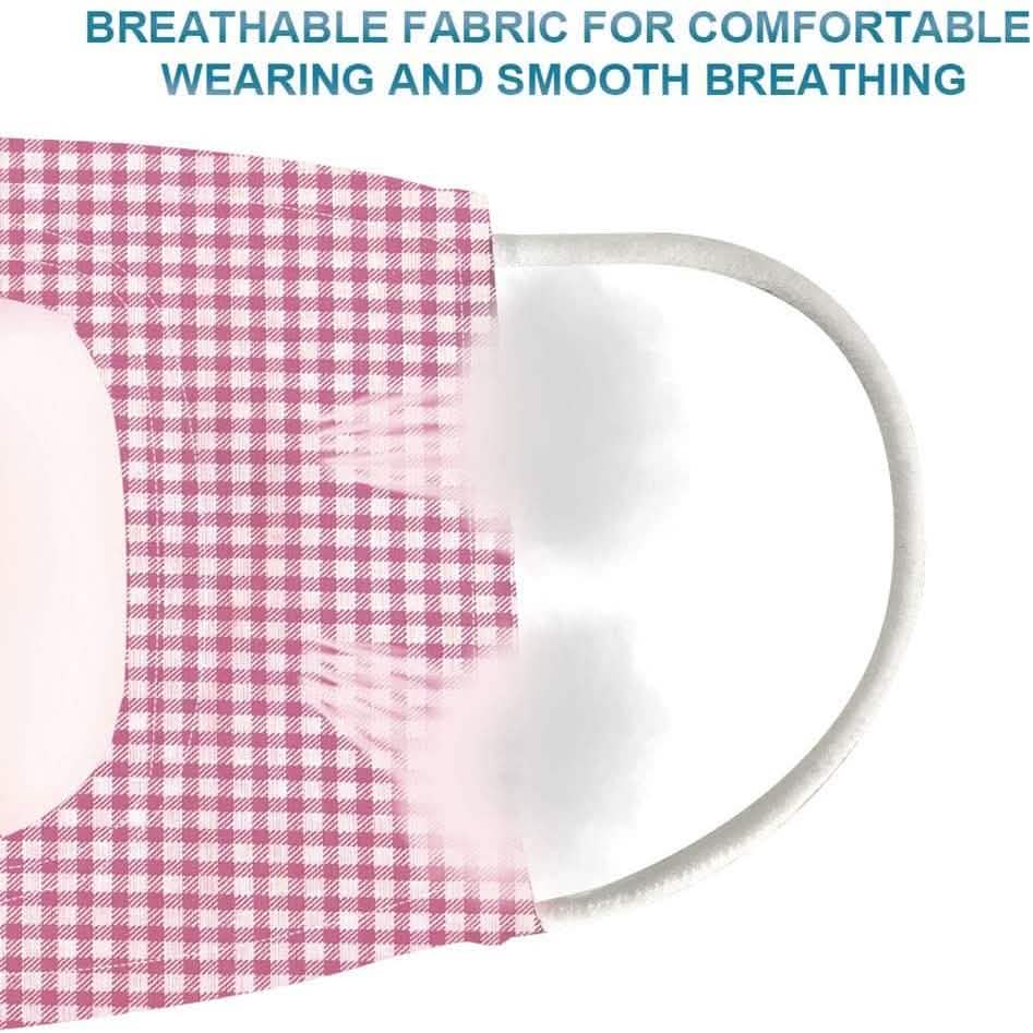4-Pack: Reusable Anti Dust Unisex Smile Mouth Face Mask