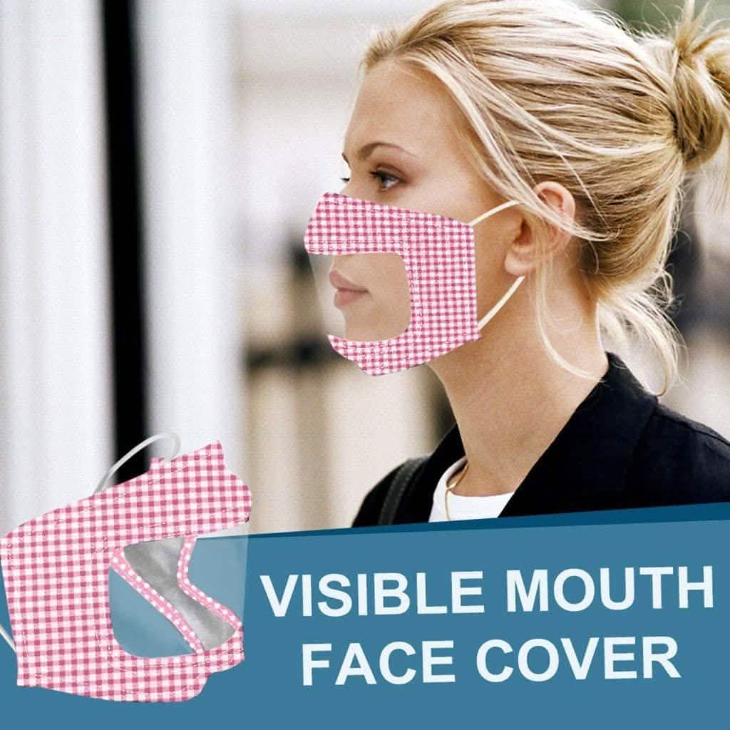 4-Pack: Reusable Anti Dust Unisex Smile Mouth Face Mask