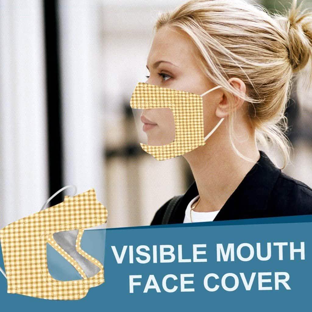 4-Pack: Reusable Anti Dust Unisex Smile Mouth Face Mask