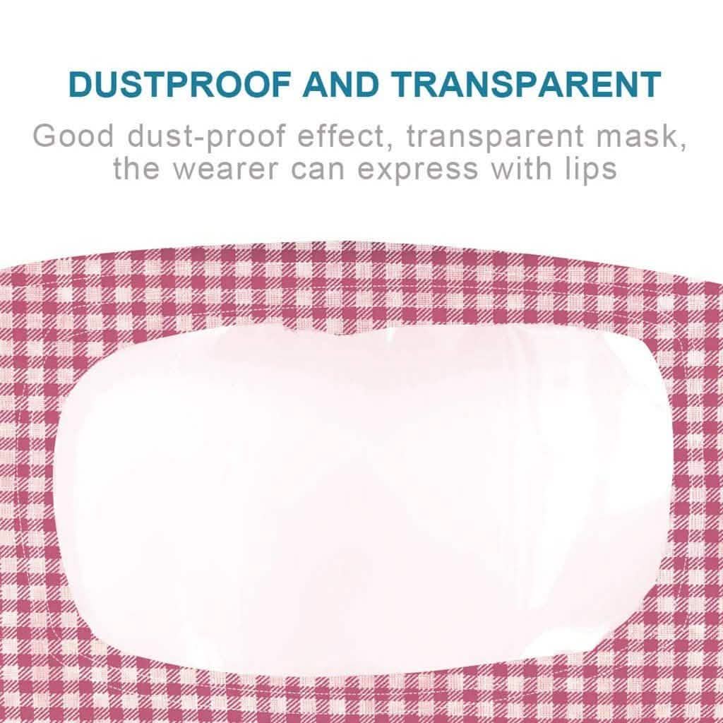 4-Pack: Reusable Anti Dust Unisex Smile Mouth Face Mask