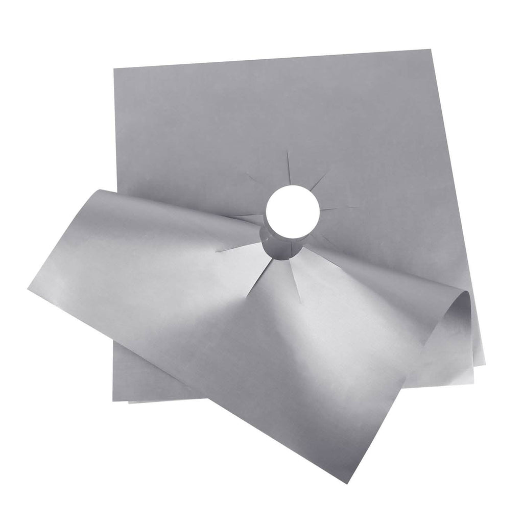 4-Pack: Reusable Nonstick Overtop Burner Protector Liner