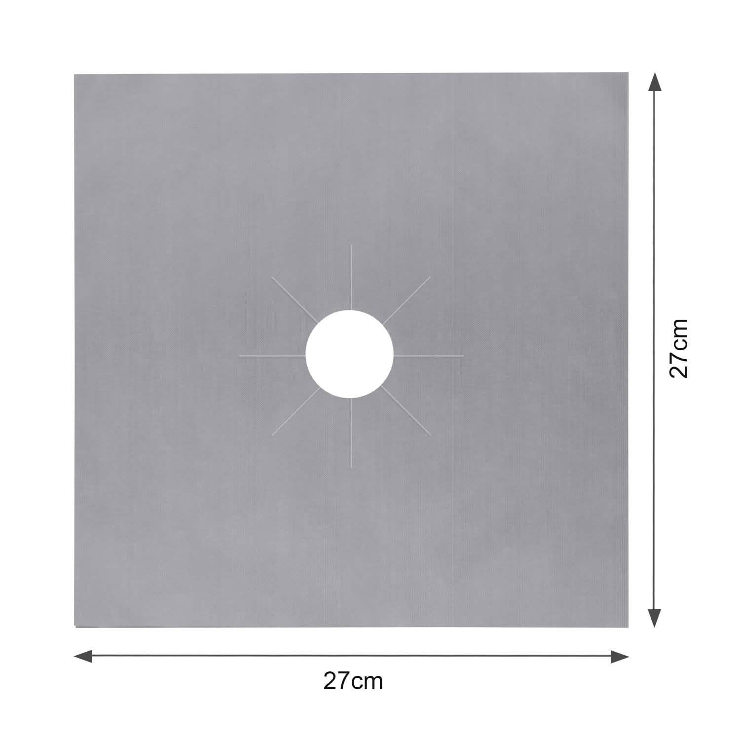 4-Pack: Reusable Nonstick Overtop Burner Protector Liner