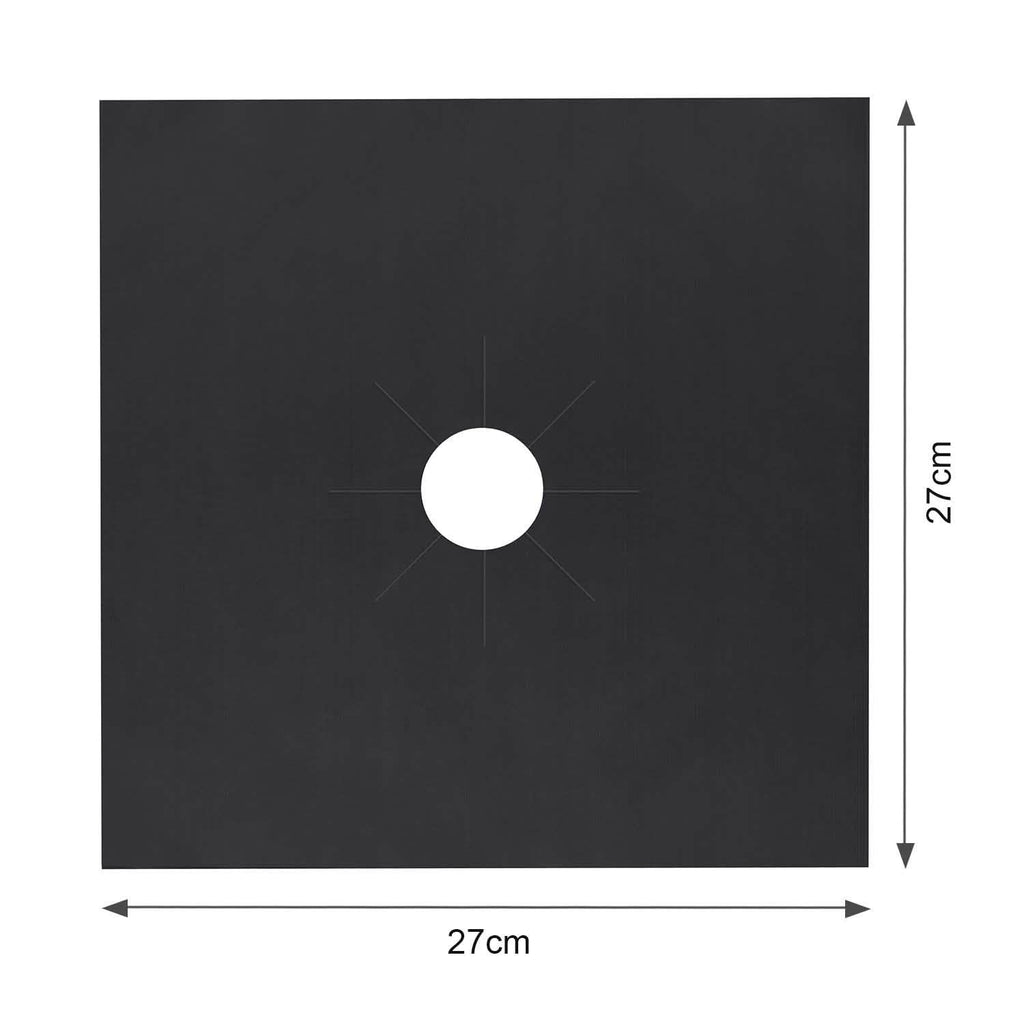 4-Pack: Reusable Nonstick Overtop Burner Protector Liner