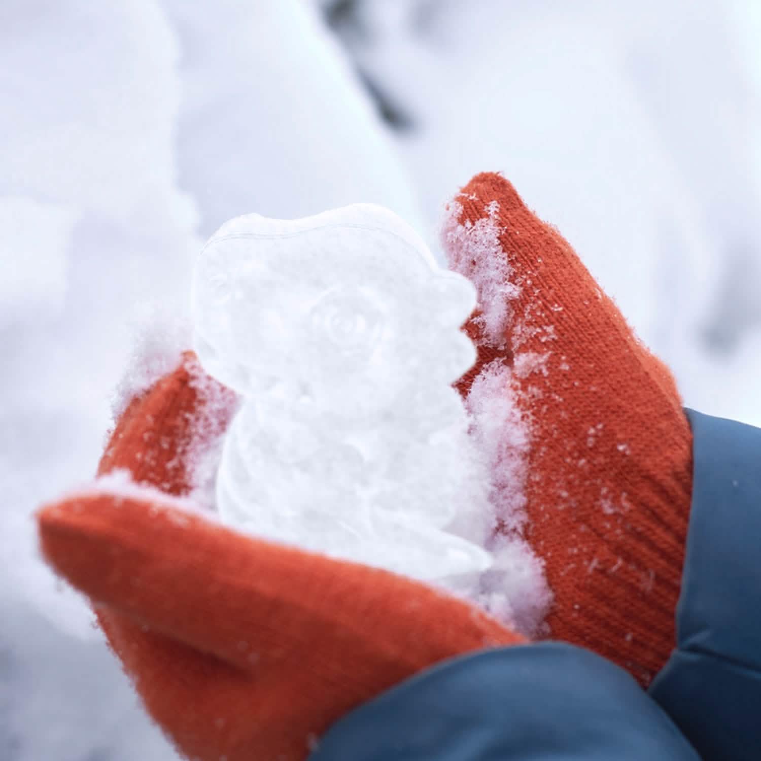4-Pack: Snowball Makers Set Clip Snow Molds