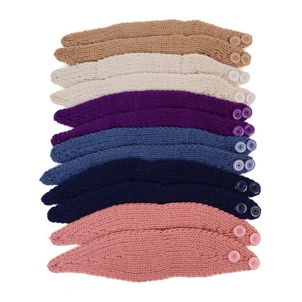 4-Pack: Soft Stretchy And Comfortable Headbands