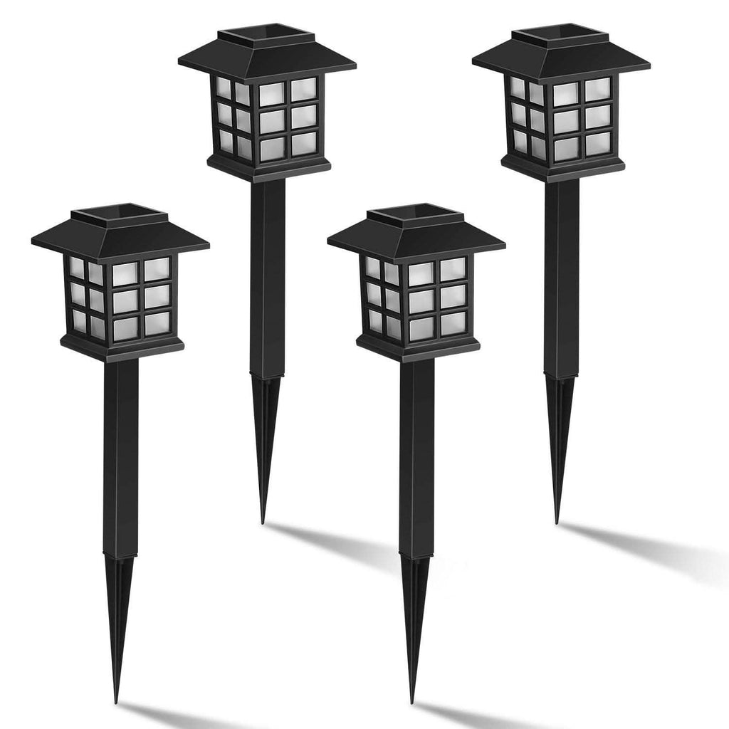 4-Pack: Solar Pathway Lights