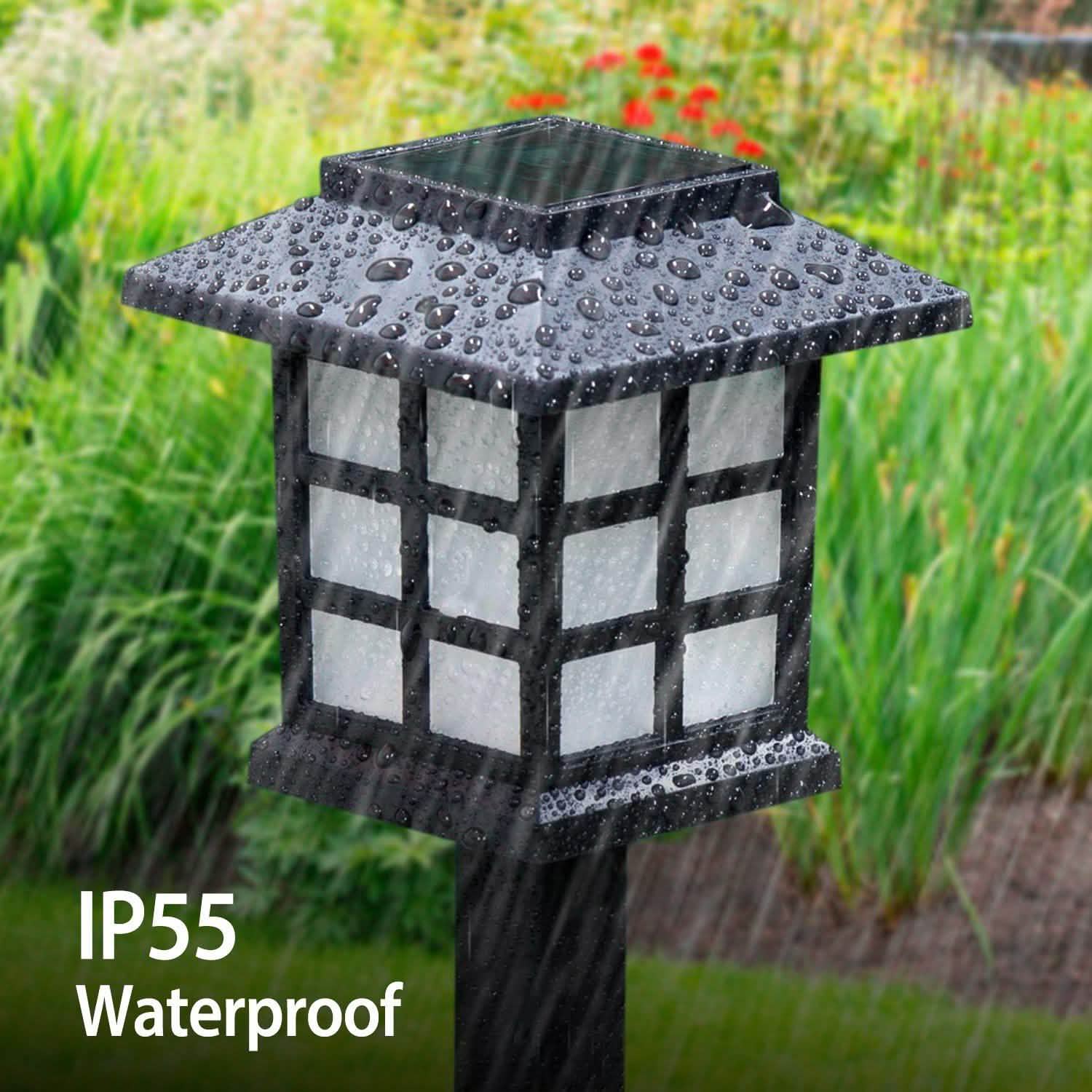 4-Pack: Solar Pathway Lights