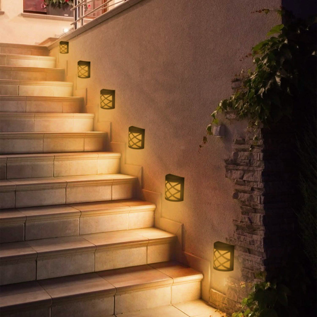 4-Pack: Solar Power LED Fence Light