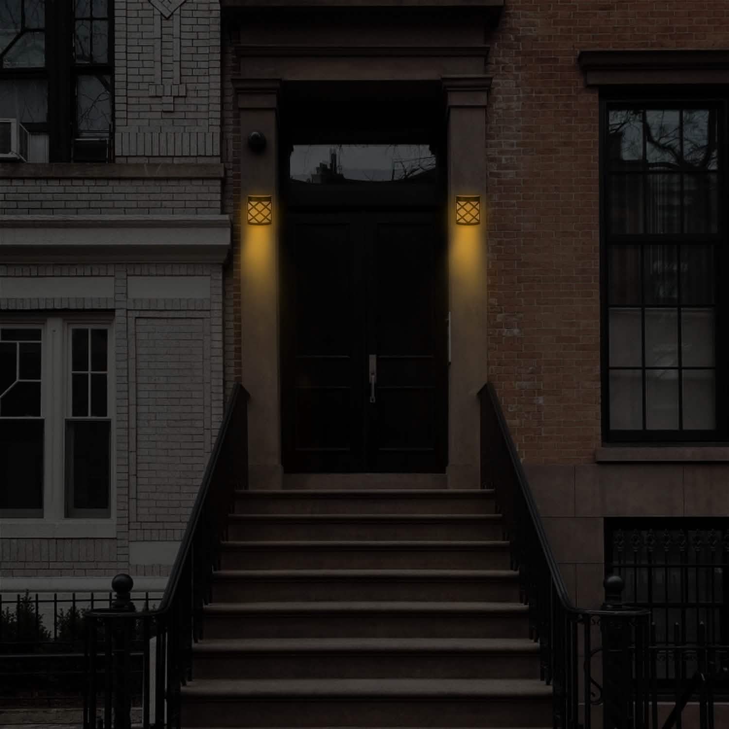 4-Pack: Solar Power LED Fence Light