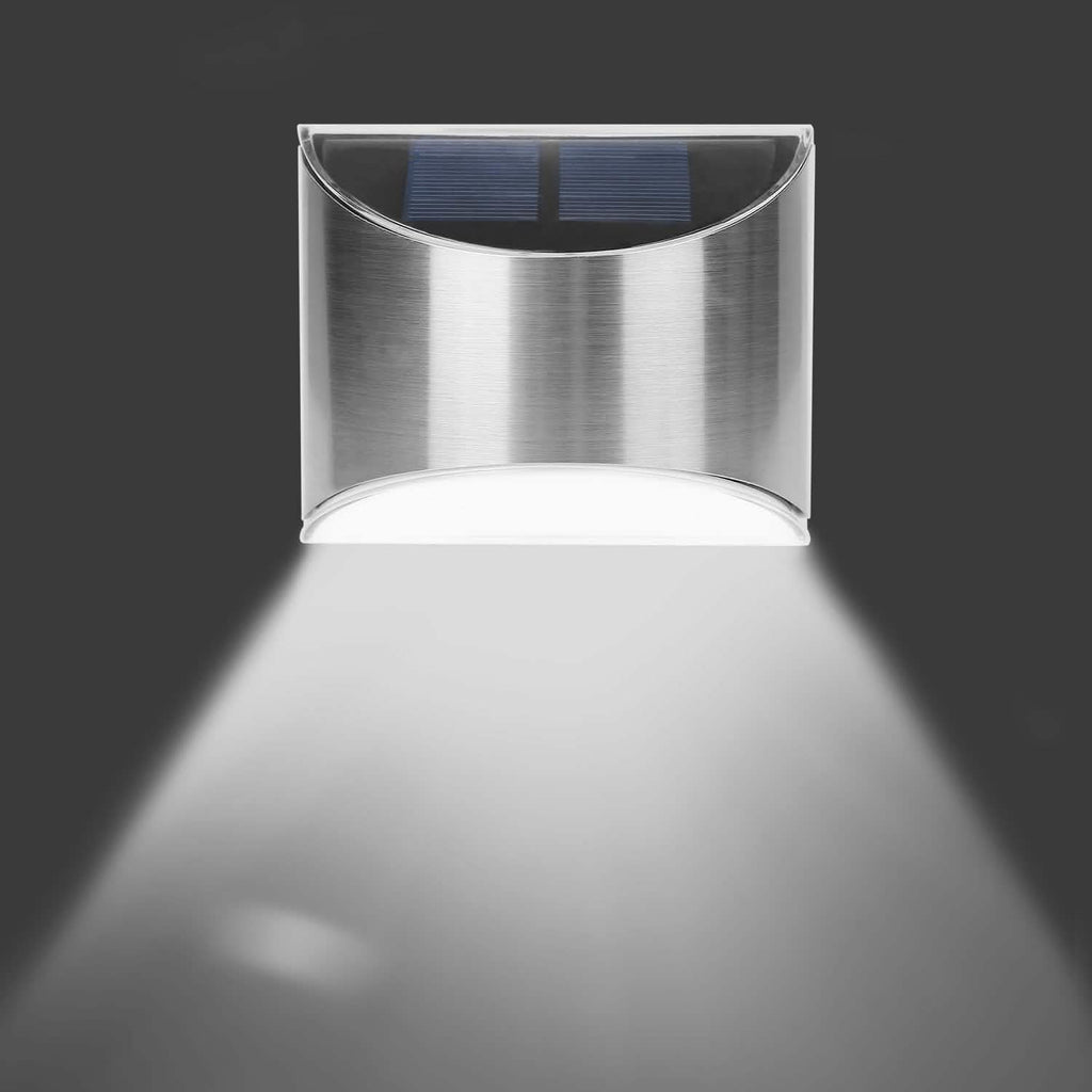 4-Pack: Solar Powered Deck Lights