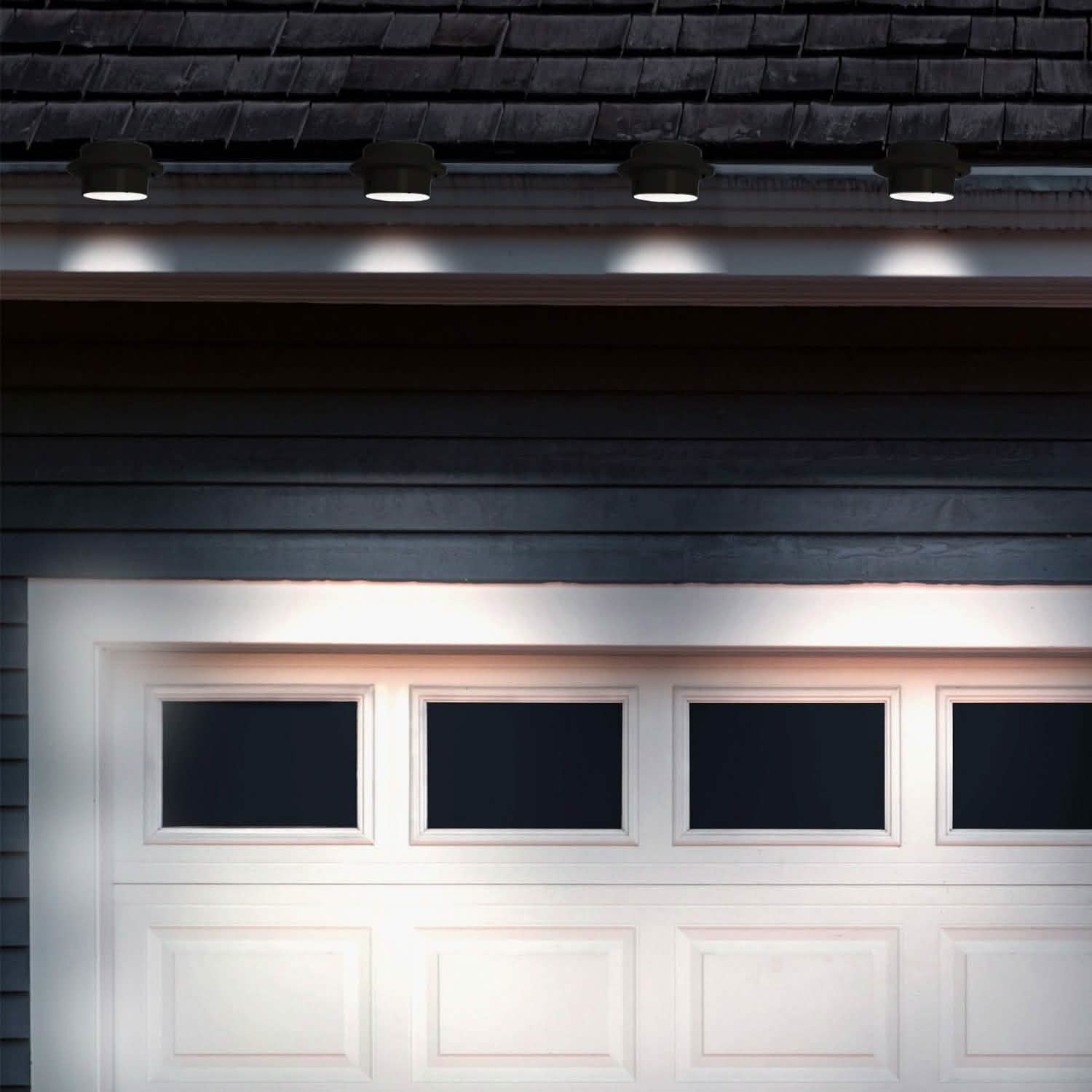 4-Pack: Solar-Powered LED Outdoor Lights