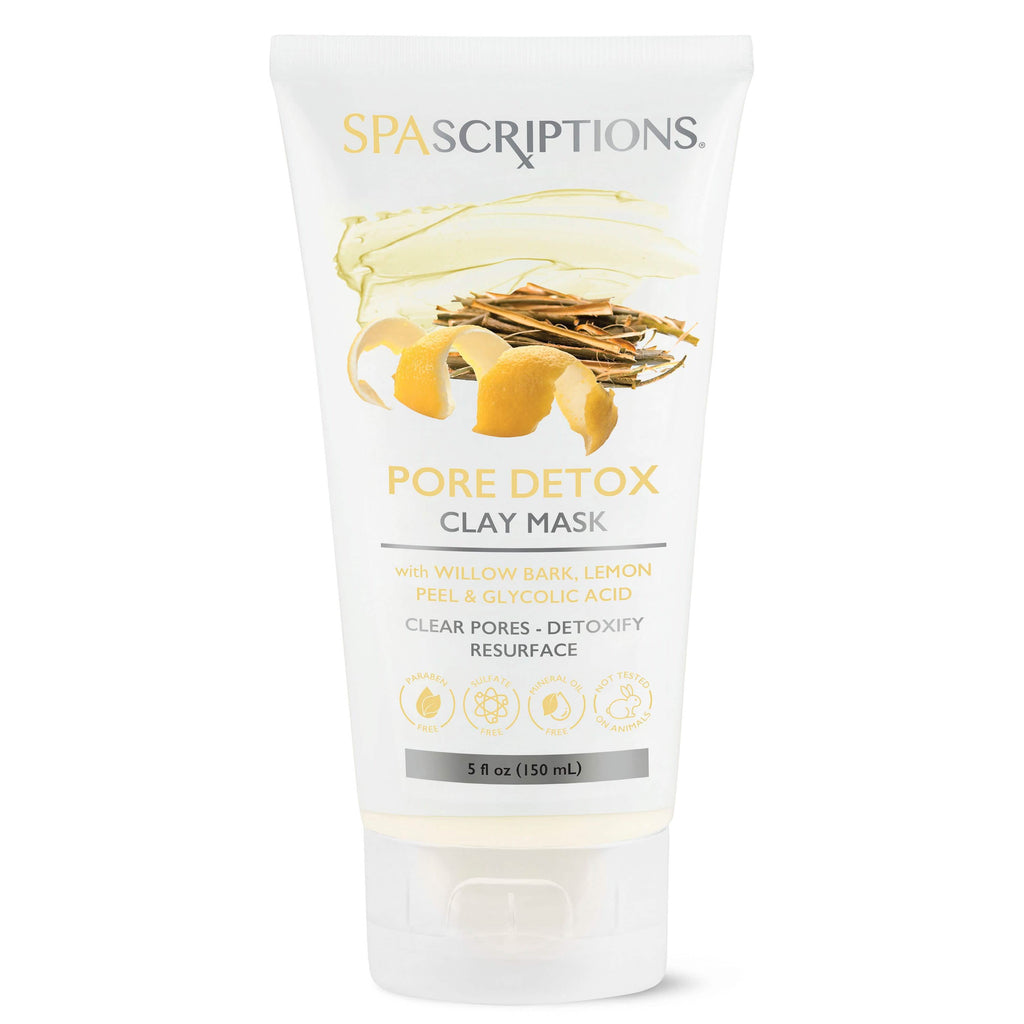 4-Pack: Spascriptions Clay, Cream and Peel-Off Masks