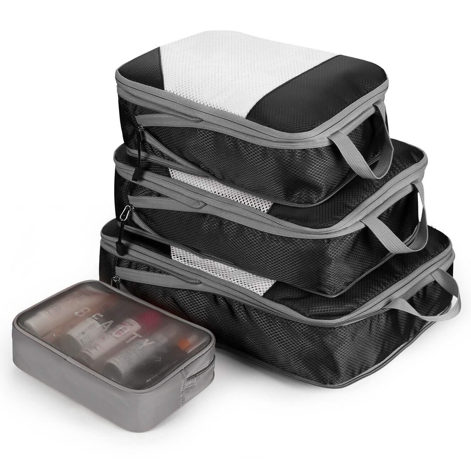 4-Pack: Travel Suitcase Storage Bag Set