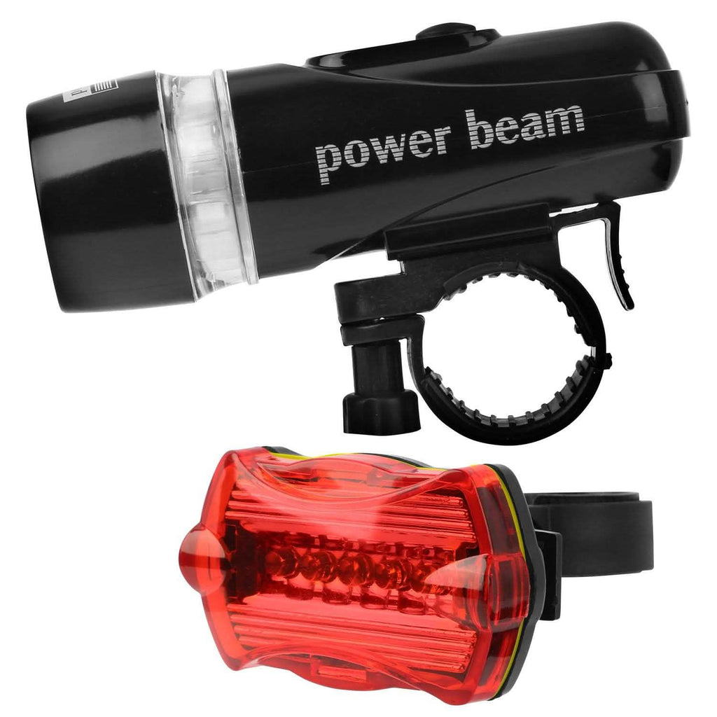 4-Pack: Universal Front Rear Bike Light Set