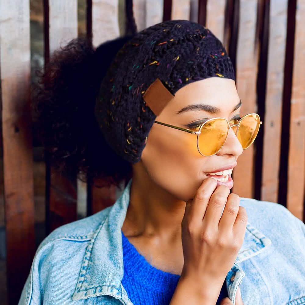 4-Pack: Women Confetti Winter Headband Wrap And Ear Warmer
