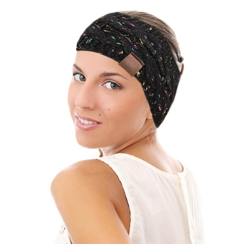 4-Pack: Women Confetti Winter Headband Wrap And Ear Warmer
