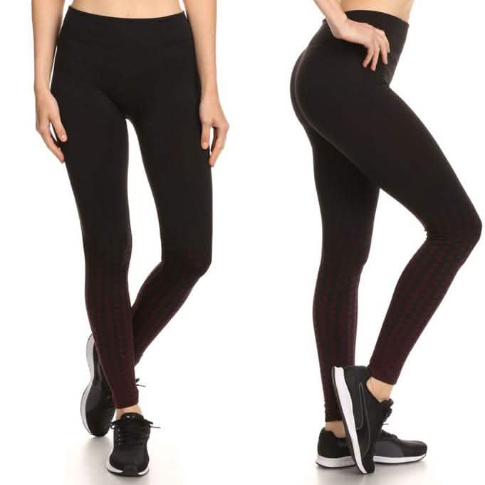 4-Pack: Women's Active Fleece Lined Performance Leggings