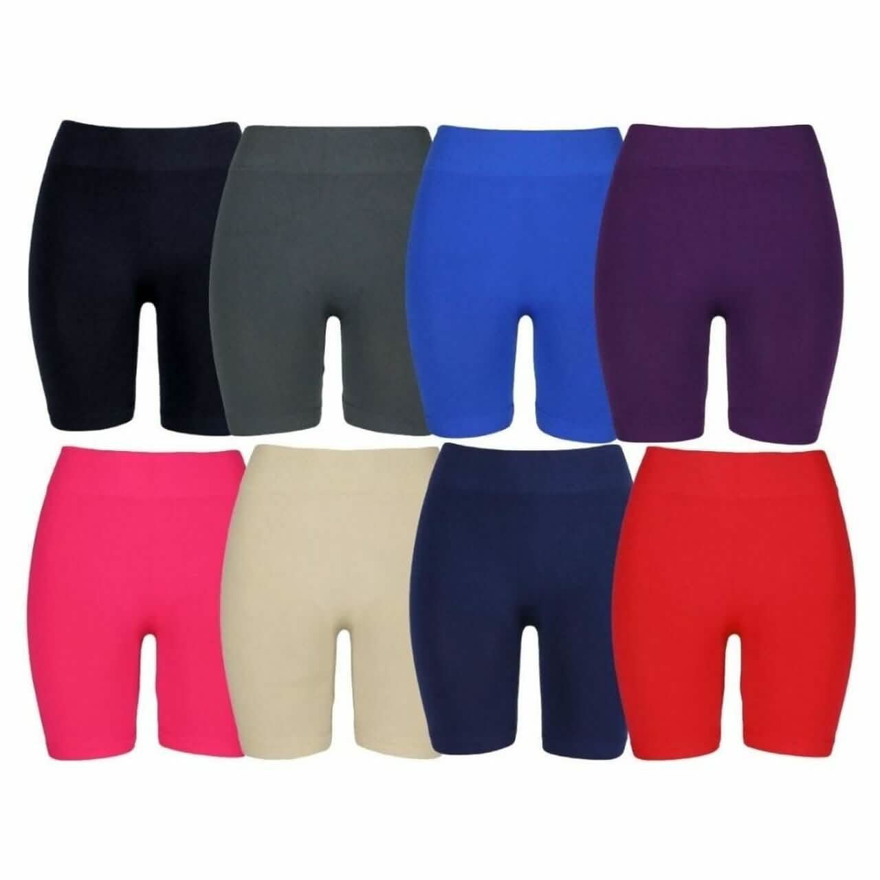 4-Pack: Women's Ultra-Soft Seamless Shorts