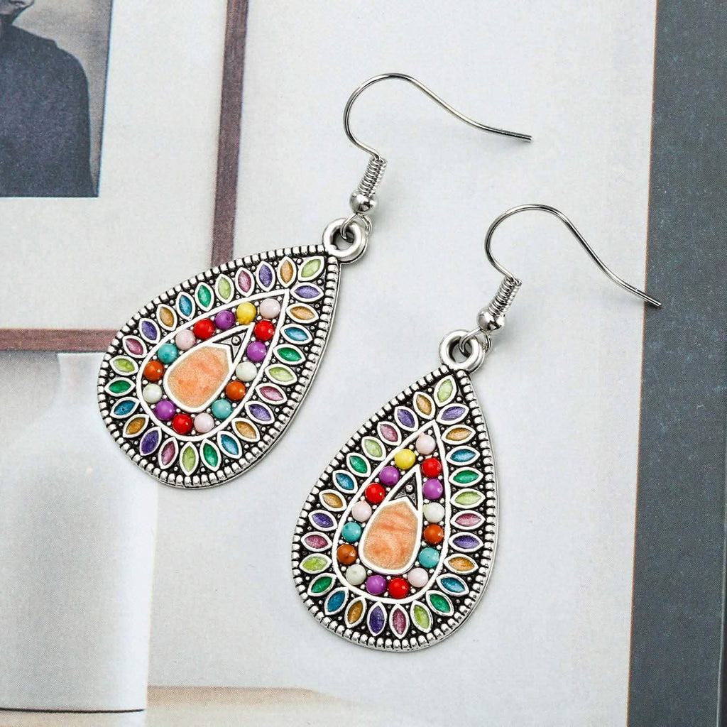 4-Pair: Bohemian Vintage Dangle Earrings