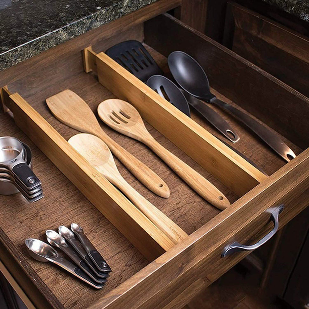 4-Piece: Adjustable Drawer Divider