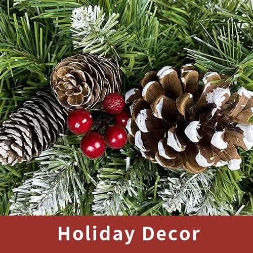 4-Piece: Artificial Christmas Tree Set