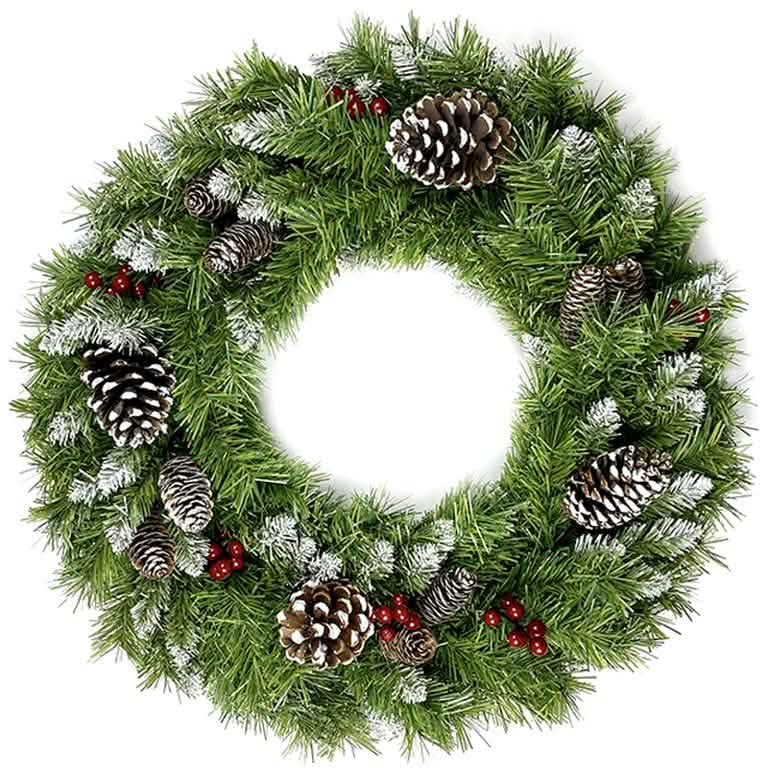 4-Piece: Artificial Christmas Tree Set