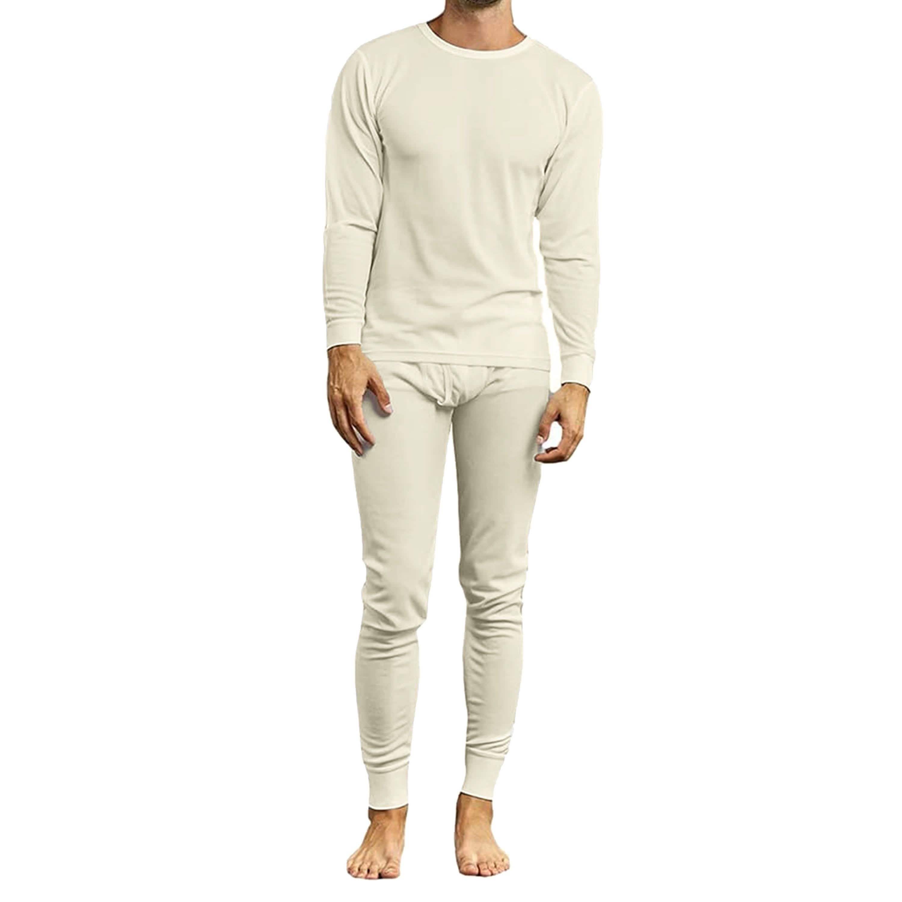 4-Piece: Assorted Lightweight Thermal Set Of Both A Thermal Top And Bottom (2-Full Sets)