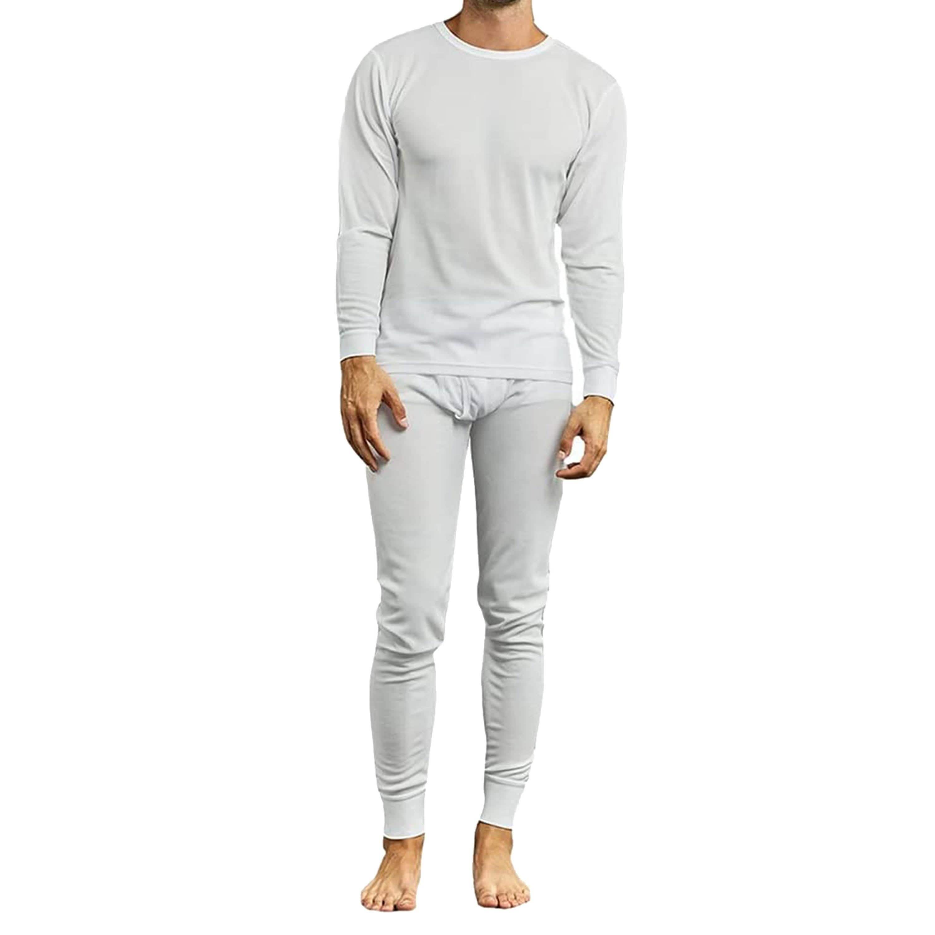 4-Piece: Assorted Lightweight Thermal Set Of Both A Thermal Top And Bottom (2-Full Sets)
