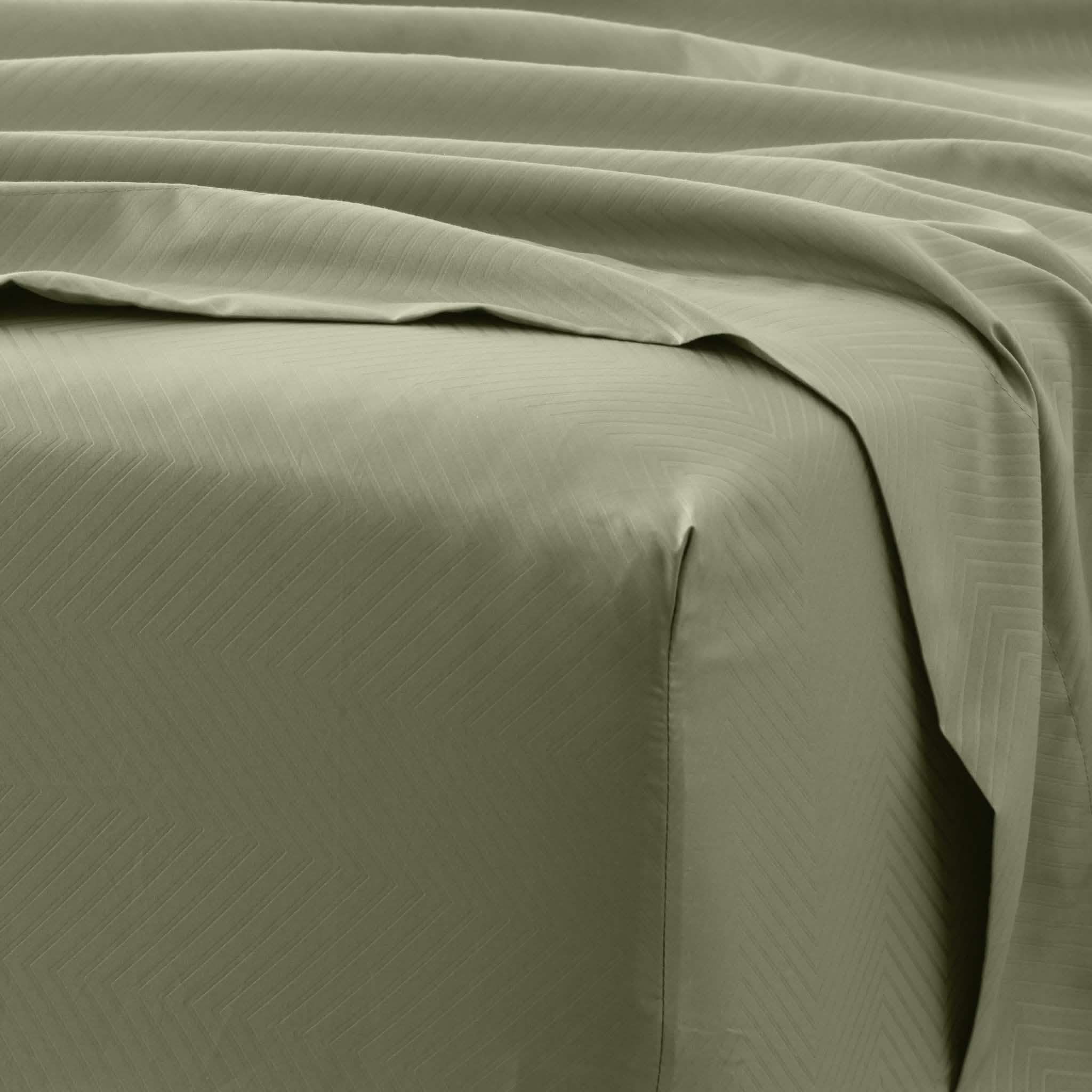 4-Piece: Chevron Embossed Sheet Set