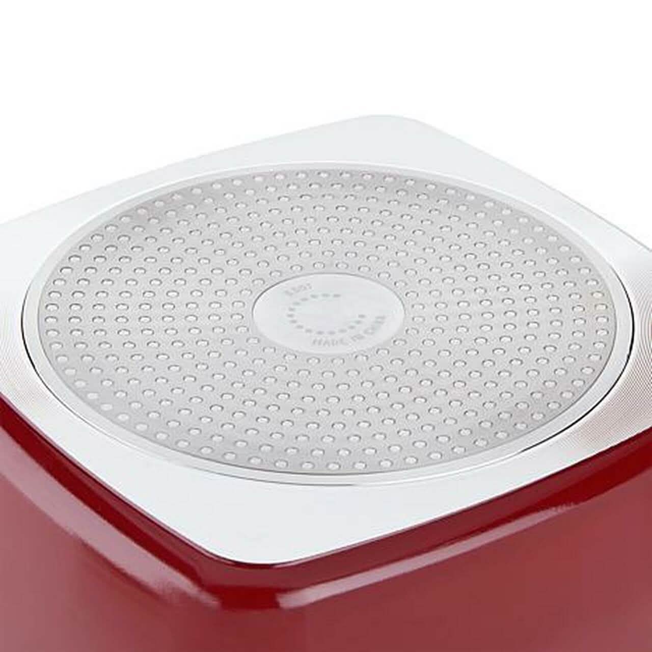 4-Piece: Curtis Stone Dura-Pan Chef Square Saute Set (Refurbished)