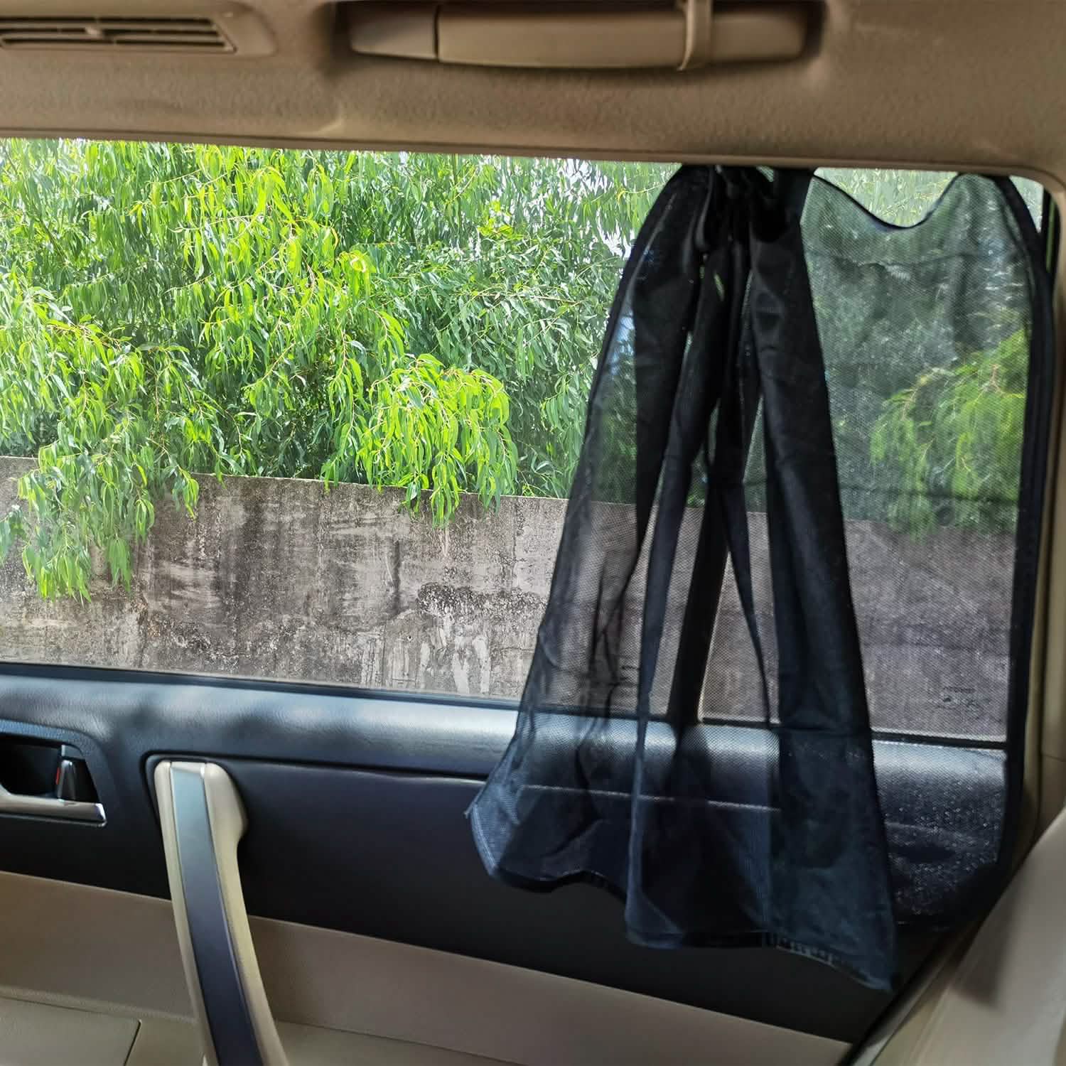 4-Piece: Front Rear Car Window Magnet Covers