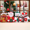 4-Piece: Holiday Tableware Sets Christmas Knife And Fork Bags