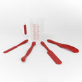 4-Piece: Mad Hungry Silicone Spurtle Baking Prep Set with Measuring Cup