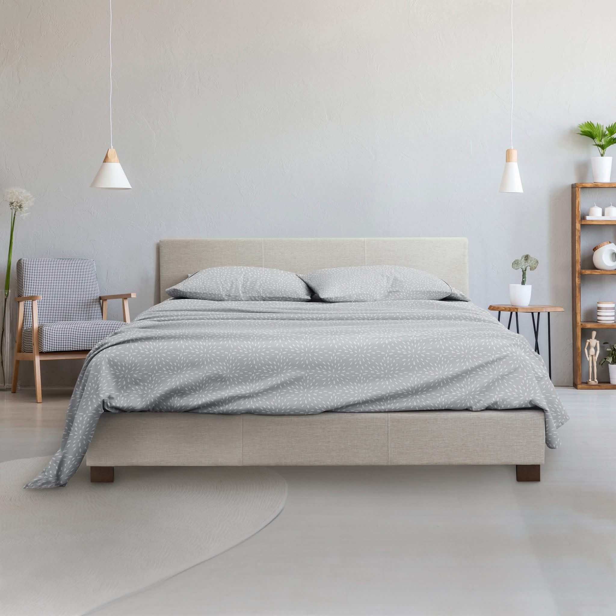 4-Piece: Made Supply Co. Patterned Sheet Set - Assorted Styles