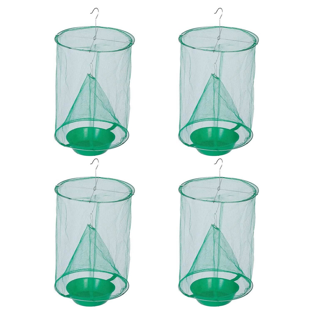 4-Piece: Ranch Fly Trap with Bait Set