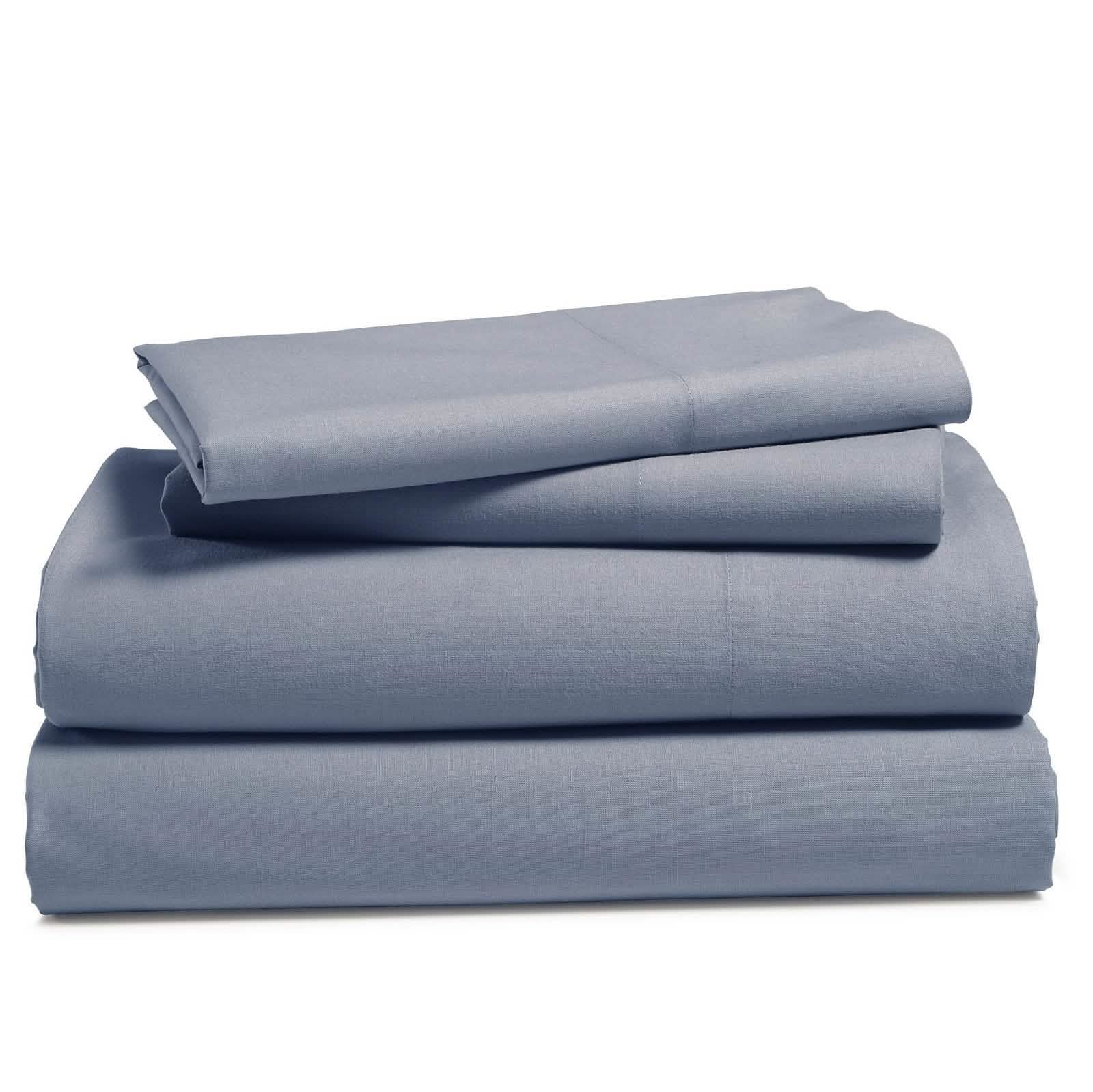4-Piece Set: 100% Cotton Super Soft Solid Sheet