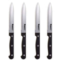 4-Piece Set: Steak Knife Set Stainless-Steel Serrated Blades